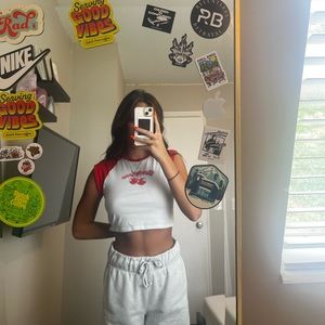 h&m cute crop top